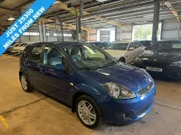 Used Ford Fiesta Ghia 2008 Blue Hatchback