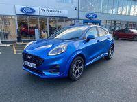 Begagnad Ford Puma ST-Line 2024 Blå Halvkombi