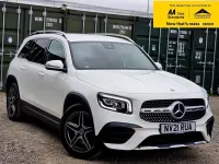Used Mercedes GLB200 AMG line 163 HP (119 kW) 2021 White SUV