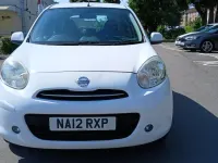 Used Nissan Micra Acenta 98 HP (72 kW) 2012 White Hatchback