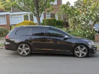 Used VW Golf VII R 300 HP (220 kW) 2019 Black Estate