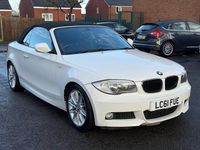 Used BMW 118 Cabriolet M Sport 2011 White Cabriolet