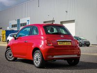 Used Fiat 500 Lounge 69 HP (50 kW) 2017 Red Hatchback