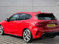 Used BMW M135 Shadowline 302 HP (222 kW) 2020 Red Hatchback