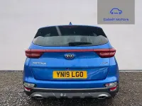 Used Kia Sportage GT-Line 134 HP (98 kW) 2019 Blue SUV