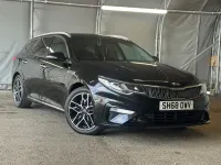 Used Kia Optima 136 HP (100 kW) 2018 Black Estate