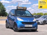 Used Smart ForTwo Coupé Passion 84 HP (61 kW) 2009 Blue Coupe