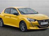 Gebraucht Peugeot 208 Active Premium 75 PS (55 kW) 2022 Gelb Kleinwagen