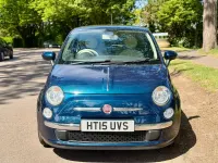 Used Fiat 500 Pop Star 2015 Blue Hatchback