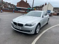 Begagnad BMW 520 2012 Silver Sedan