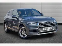 Used Audi Q5 S-Line 190 HP (139 kW) 2018 Daytona grey SUV