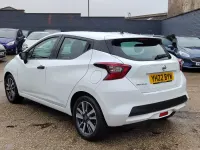 Used Nissan Micra Visia 91 HP (66 kW) 2022 White Hatchback