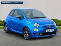 Usado Fiat 500 Sport 2021 Azul Citadino