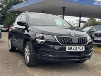 Used Skoda Karoq SE Technology 115 HP (84 kW) 2020 Black SUV