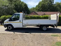 Used Ford Transit 125 HP (91 kW) 2013 White Cabriolet