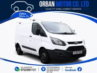 Used Ford Transit Custom 100 HP (73 kW) 2015 White Van