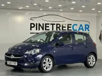Used Vauxhall Corsa 90 HP (66 kW) 2017 Blue Hatchback
