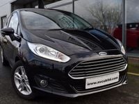 Used Ford Fiesta Zetec 2017 Black Hatchback