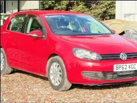 Second-hand VW Golf VII Trendline 2013 Roșu Hatchback
