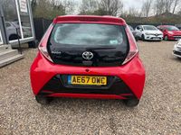 Used Toyota Aygo X-play 69 HP (50 kW) 2017 Red Hatchback