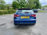 Used Audi A3 Sport 110 HP (80 kW) 2015 Blue Hatchback