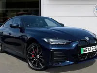 Used BMW i4 M Sport 246 kW (335 HP) 2022 Blue Sedan