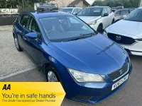 Used Seat Leon 110 HP (80 kW) 2013 Blue Hatchback