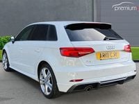Used Audi A3 Sportback S-Line 2019 White Hatchback