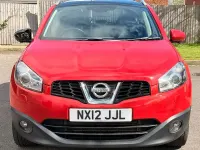 Used Nissan Qashqai +2 Tekna 2012 Red SUV