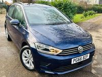 Used VW Golf Sportsvan SE 125 HP (91 kW) 2017 Blue MPV