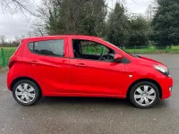 Used Vauxhall Viva 75 HP (55 kW) 2016 Red Hatchback