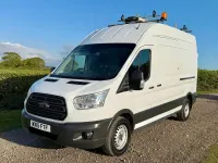 Used Ford Transit 155 HP (114 kW) 2015 White Van