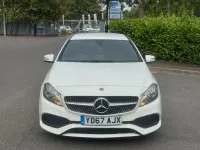 Used Mercedes A220 AMG line 177 HP (130 kW) 2017 White Hatchback