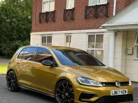 Used VW Golf VII R 2017 Yellow Hatchback