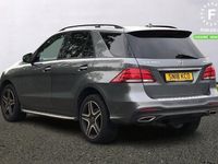 used Mercedes GLE350 GLE DIESEL ESTATE4Matic AMG Night Ed Prem + 5dr 9G-Tronic [20"Alloys,Night Package,Premium Plus equipment line,Bluetooth interface for hands free telephone,Easy-pack tailgate - Powered opening/closing automatically,Surround camera