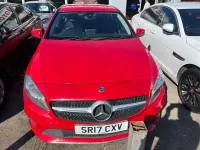 Used Mercedes A180 2017 Red Hatchback