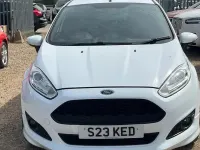Used Ford Fiesta ST-Line 101 HP (74 kW) 2017 White Hatchback