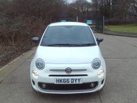 Used Fiat 500 S 69 HP (50 kW) 2017 White Hatchback