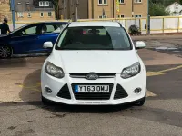 Used Ford Focus Zetec 2013 White Hatchback