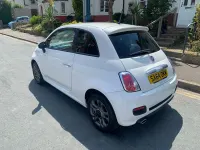 Used Fiat 500 S 69 HP (50 kW) 2014 White Hatchback