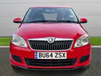 Used Skoda Fabia SE 69 HP (50 kW) 2014 Red Hatchback