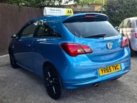 Used Vauxhall Corsa Edition 70 HP (51 kW) 2015 Blue Hatchback