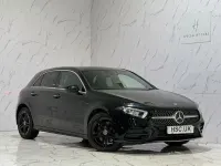 Used Mercedes A250 AMG line 218 HP (160 kW) 2020 Black Hatchback