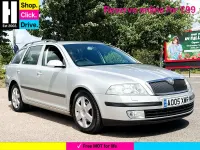 Used Skoda Octavia Elegance 105 HP (77 kW) 2005 Silver Estate