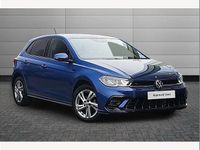 Used VW Polo R-line 95 HP (69 kW) 2023 Blue Hatchback