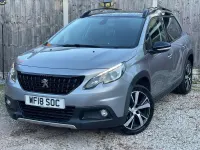 Used Peugeot 2008 GT-line 2018 Grey SUV