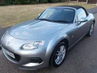 Used Mazda MX5 126 HP (92 kW) 2013 Silver Cabriolet