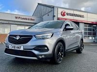 Used Vauxhall Grandland X Sport 118 HP (86 kW) 2018 Grey SUV