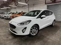 Used Ford Fiesta Zetec 100 HP (73 kW) 2018 White Hatchback