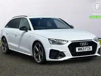 Used Audi A4 Black Edition 2021 White Estate